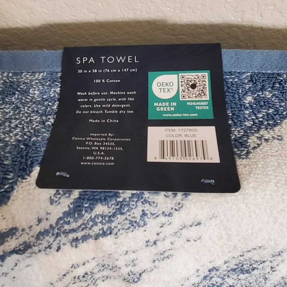 Loft by Loftex Spa Beach Bath Towel 100% Cotton 30